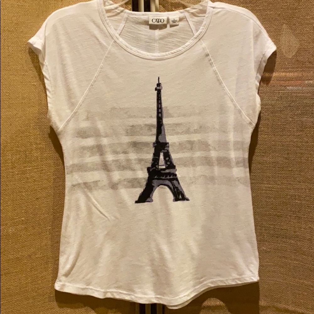 Cato Eiffel Tower Graphic tee